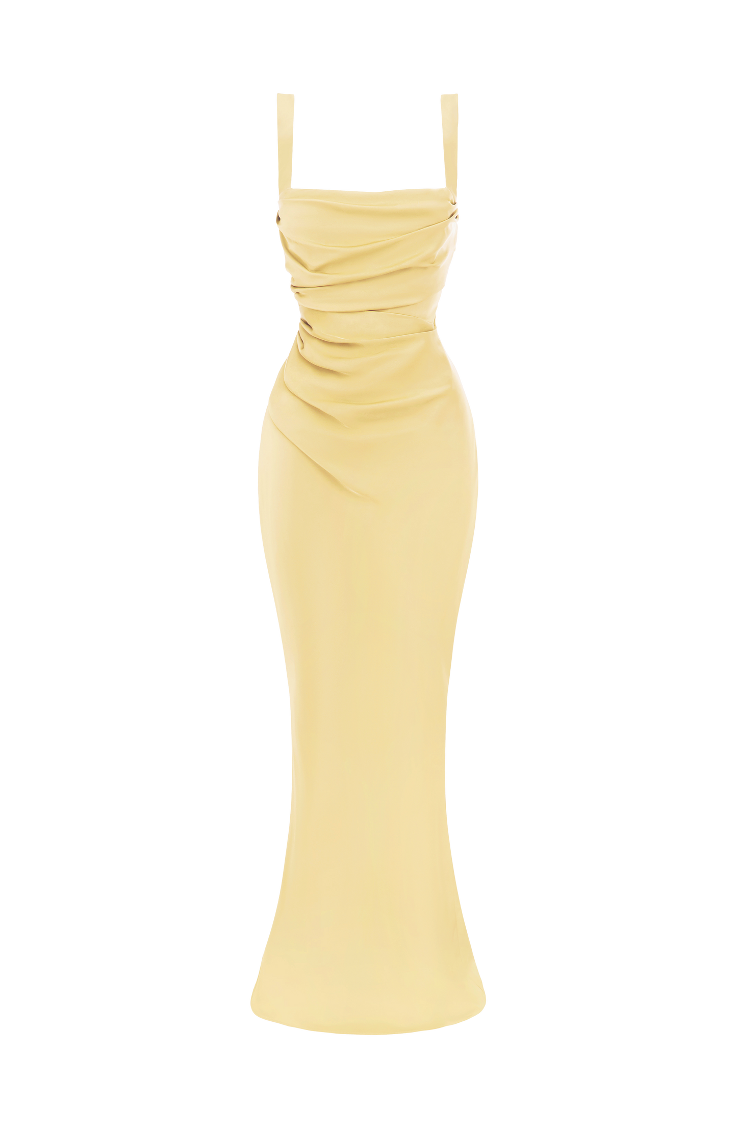 Calanthe Maxi Dress - Lemon