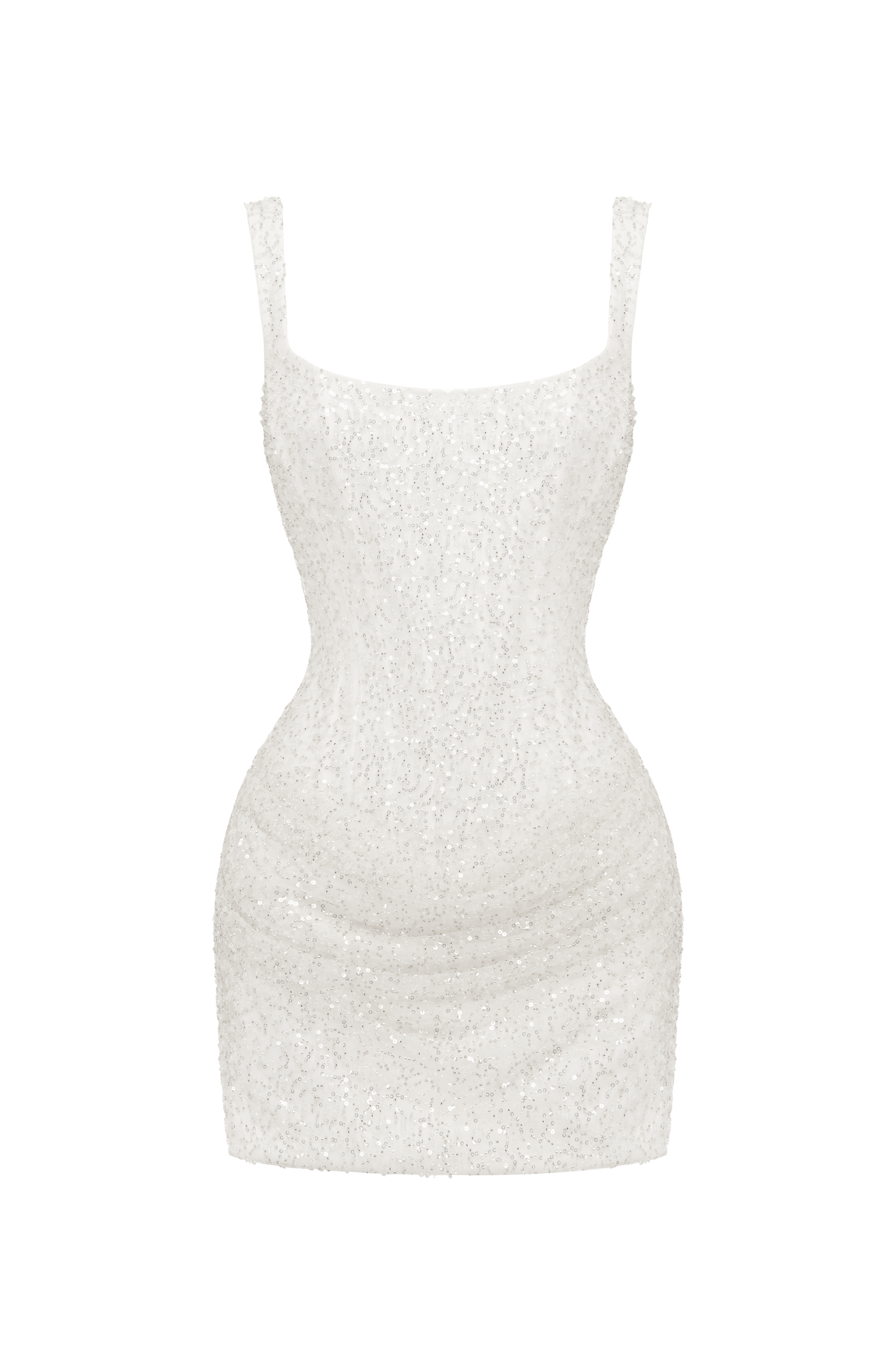 Christabel Mini Dress - Ivory Sparkle