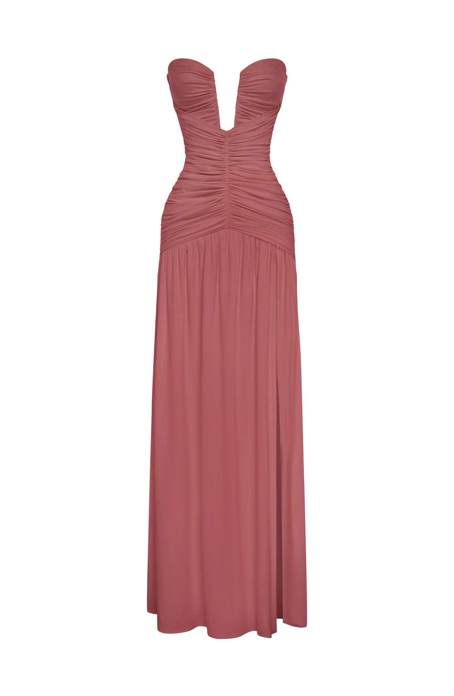 Junia Maxi Dress - Rose Brown