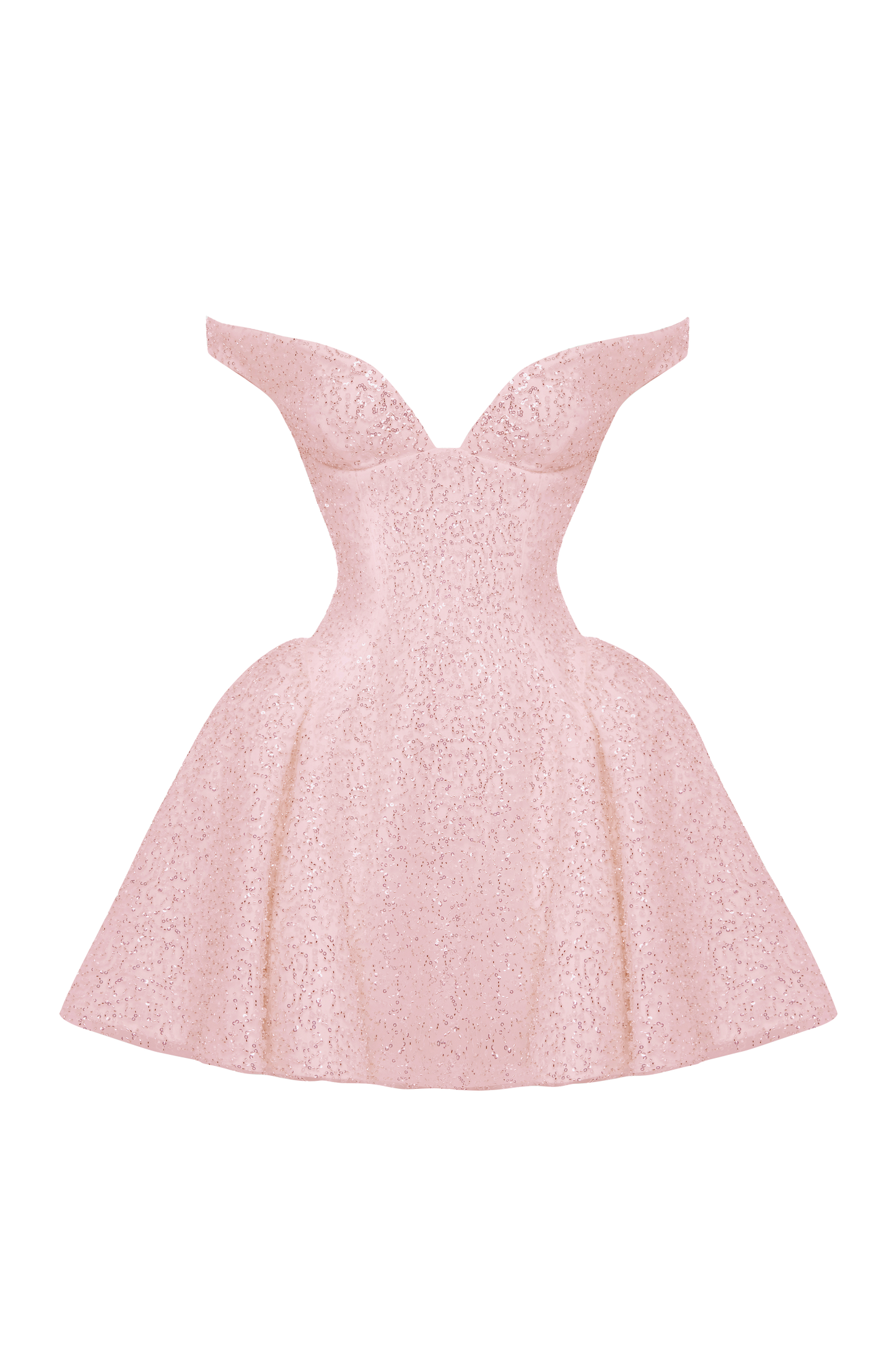 Sapphire Mini Dress - Blush