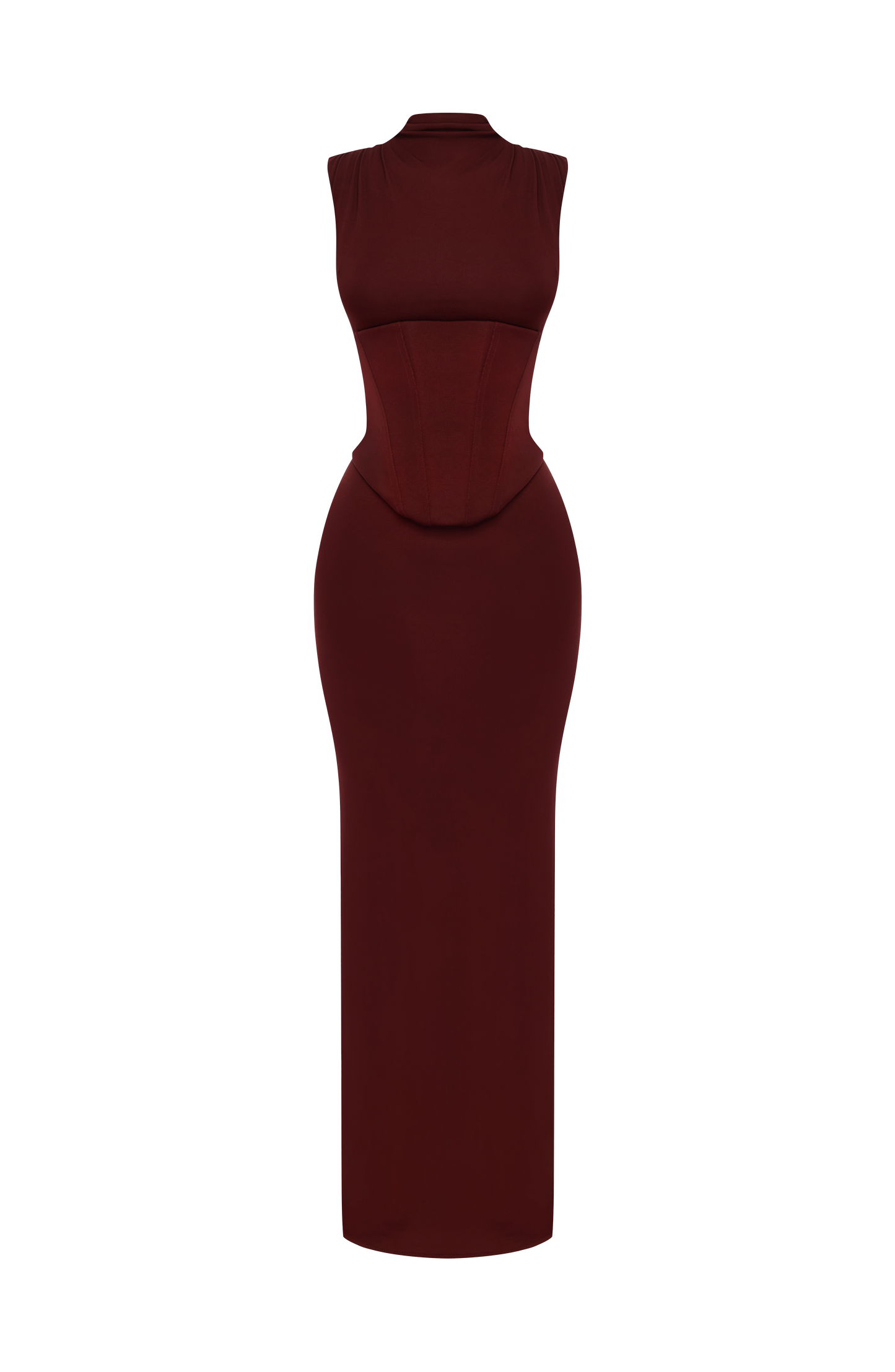 Soline Maxi Dress - Cherry Lacquer