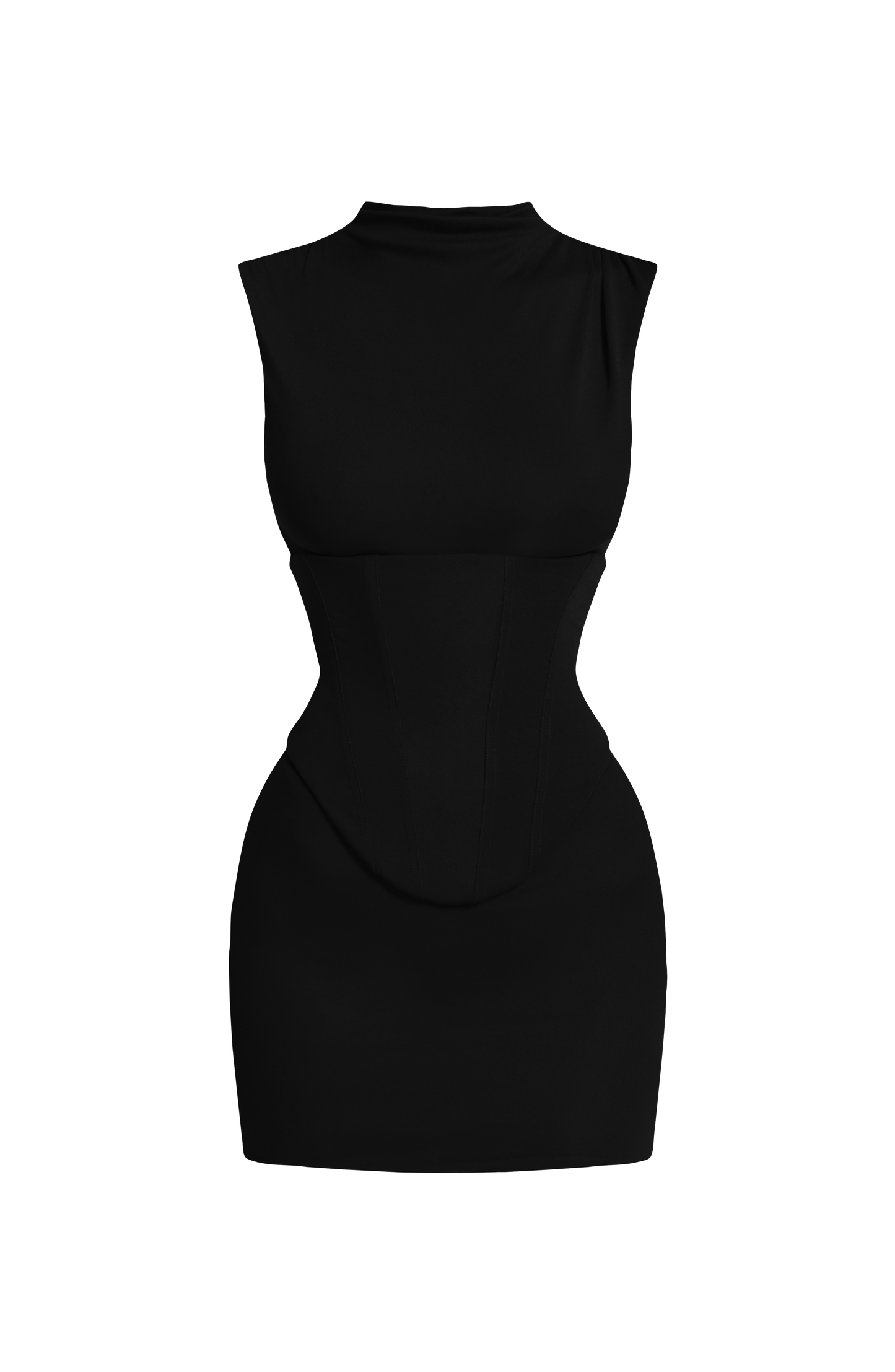 Soline Mini Dress - Black