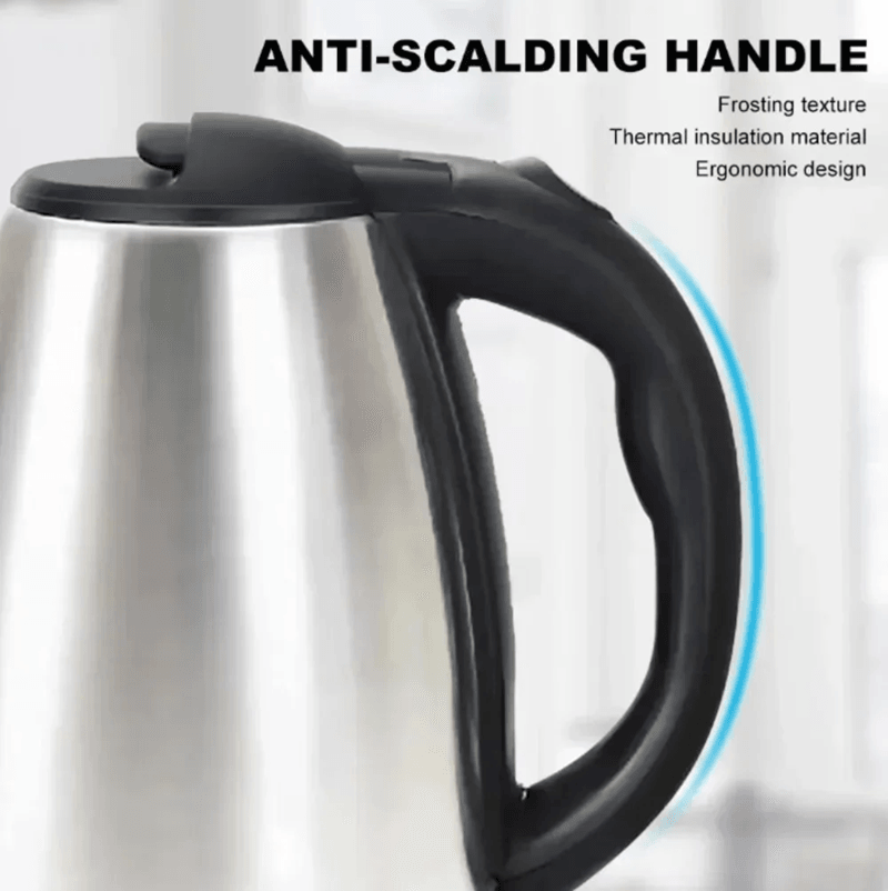 2L Stainless Steel Electric Kettle For Tea Coffee And Hot Water Boiling 2