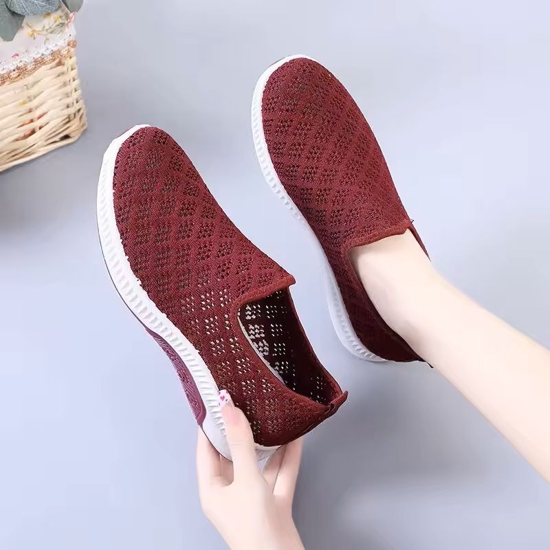 Womens Mesh Sports Sneakers With Soft Sole And Breathable Design 9