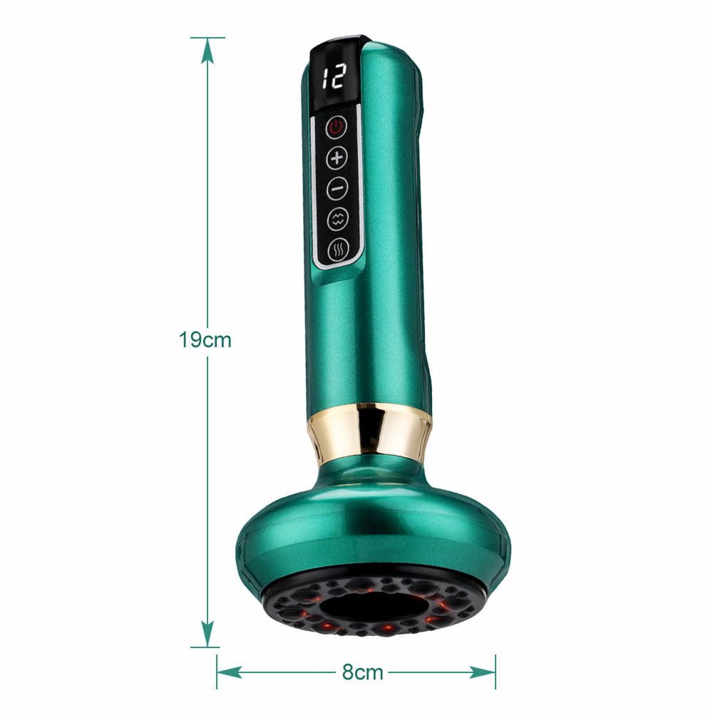 Electric Cupping Massager With Infrared Heat And Gua Sha Therapy 8