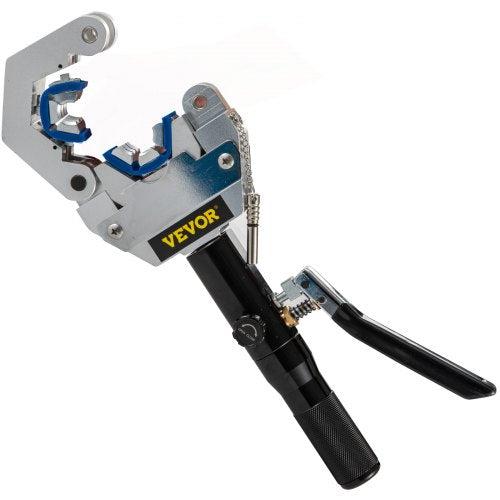 Hydraulic Hose Crimping Tool Kit With 7 Die Set Professional AC Crimper For Barbed Beaded Hose Fit 10