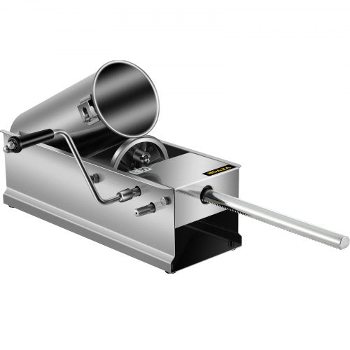 CommercialGrade Sausage Stuffing Machine 5L Capacity Manual Sausage Maker With 5 Stainless Steel No 9