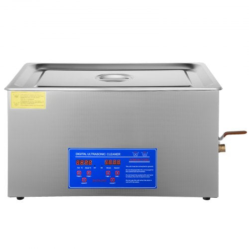 22L Industrial Ultrasonic Cleaner 110V with Excellent Cleaning Effect, Heavy-Duty for Wrench Tools, Metal Parts