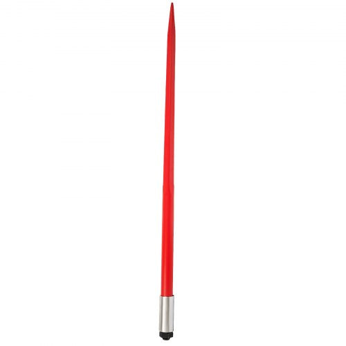 2Pack Red Coated Bale Forks 49 Bale Hay Spike With Quick Attach System 4500LB Capacity For Buckets 9