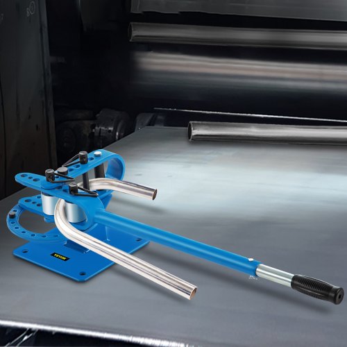 Manual Bench Compact Metal Bender With Dies Flat Bar Rod And Pipe Bending Brake Bender For Steel Ir 10