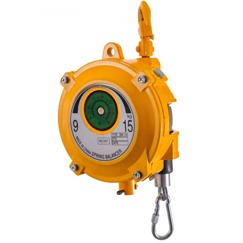 1.5m Length Tool Balancer with Hook & Wire Rope, Adjustable Retractable Hanging Equipment for Tools