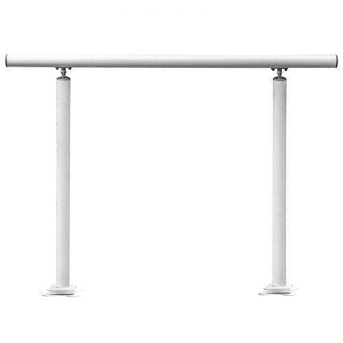 Adjustable Angle White Aluminum Stair Hand Rail For The Elderly Rustproof Handrails For Outdoor Ste 9