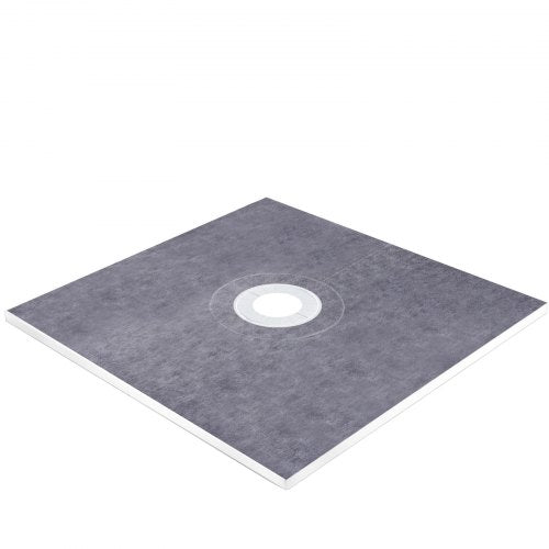 48 X 48 Shower Kit With Stainless Steel Grate Includes 2 Cuttable Shower Curbs Trowel Sloped Showe 6