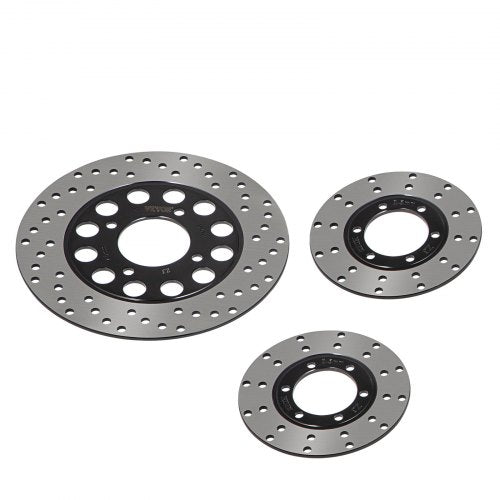 Universal Hydraulic Go-Kart Brake Master Cylinder Kiit for Hammerhead & 150cc Karts, Complete Kit with Calipers & Rotors