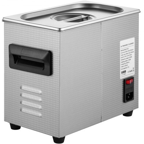 Upgraded 3L Ultrasonic Cleaner Digital Control 40KHz Frequency W Adjustable Heater 080C Ideal For 9