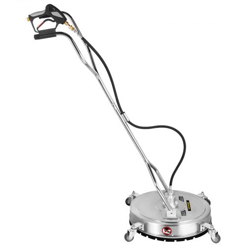 24 Flat Surface Cleaner For Pressure Washer Max 4000 PSI DualHandle Design HighEfficiency Deck Driv 9