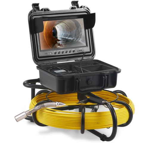 Sewer Camera With DVR Function Inspection Camera Waterproof Camera Adjustable LEDs SD Card 9