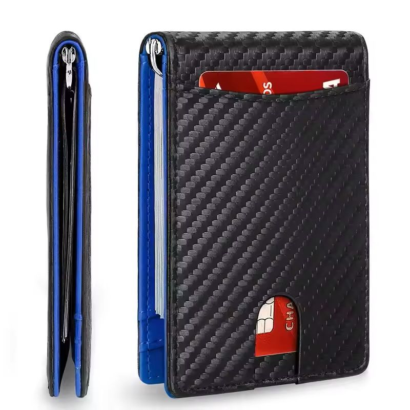 Slim Synthetic Leather Smart Wallet With RFID Blocking 11