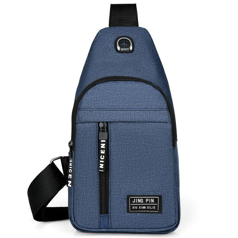 Multifunctional Men Shoulder Chest Bag, Crossbody Travel Sling Backpack for Hiking, Sports & Daily Use