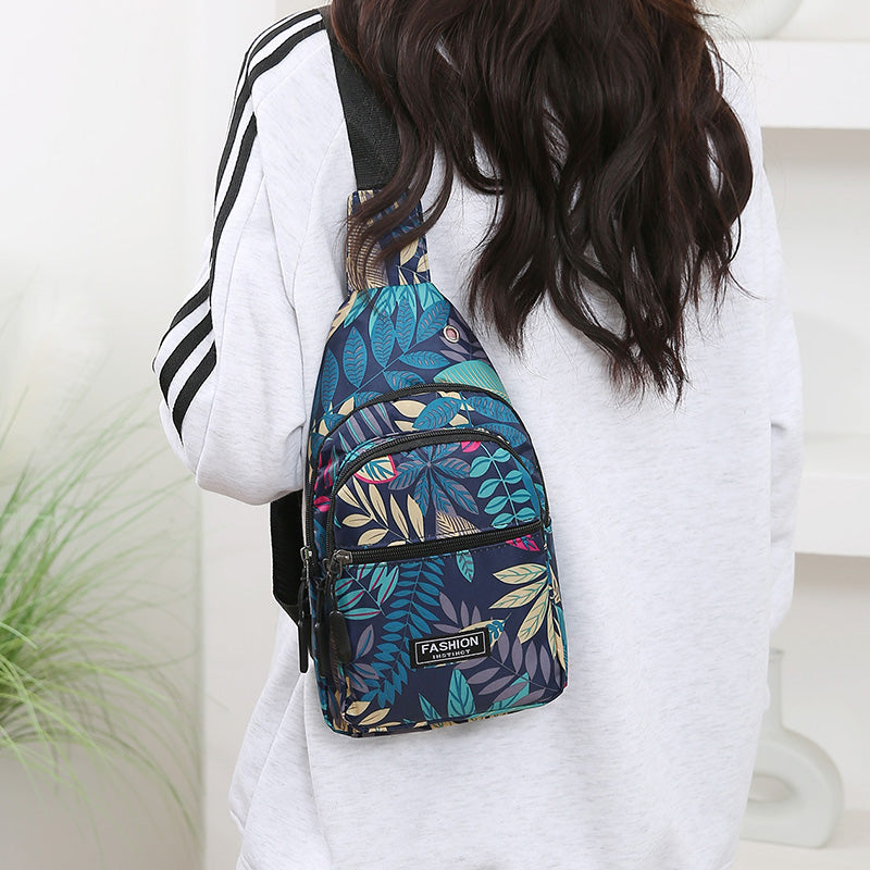 Trendy Breast Bag For Women Large Capacity Outdoor Crossbody Backpack Casual Single Shoulder Travel 2
