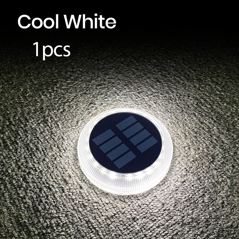 Waterproof Solar LED Deck Lights Outdoor IP68 Step Lighting for Stairs, Fence, Garden, Patio, Pathway, Wall Yard
