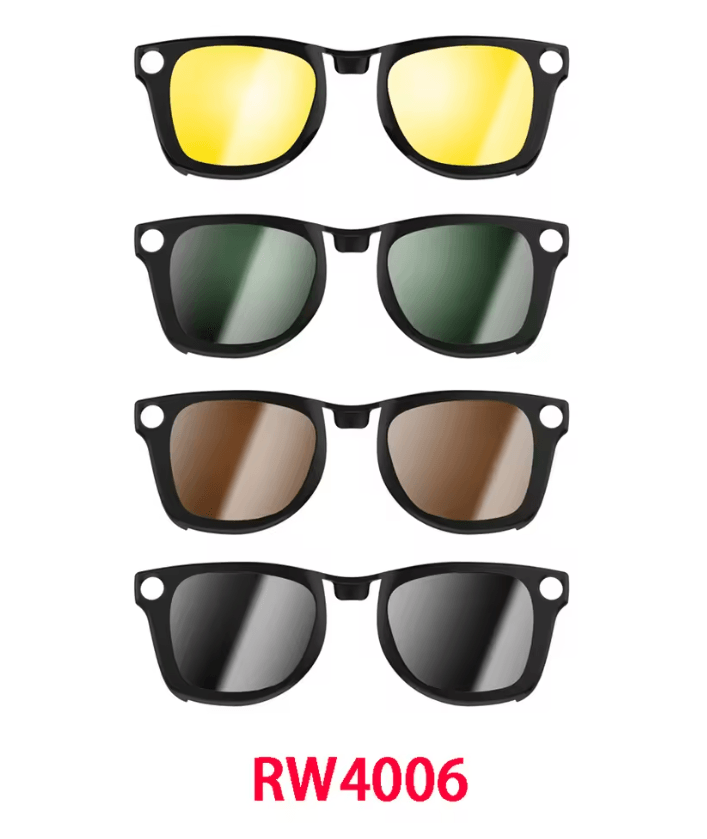 Polarized Clip On Sunglasses For Ray Ban Meta Wayfarer RW4006 RW4008 18