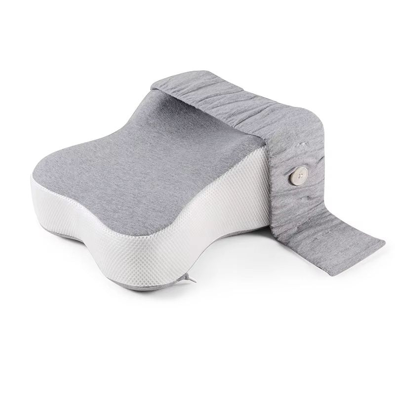 Orthopedic Memory Foam Leg Pillow With Adjustable Strap For Side Sleepers 5