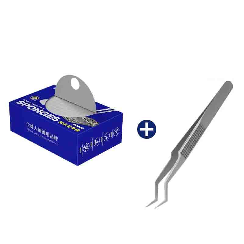 Mechanic Nano Sponge PCB Cleaning Tool No Residue Phone Screen Camera Solder Flux Oil Motherboard 8