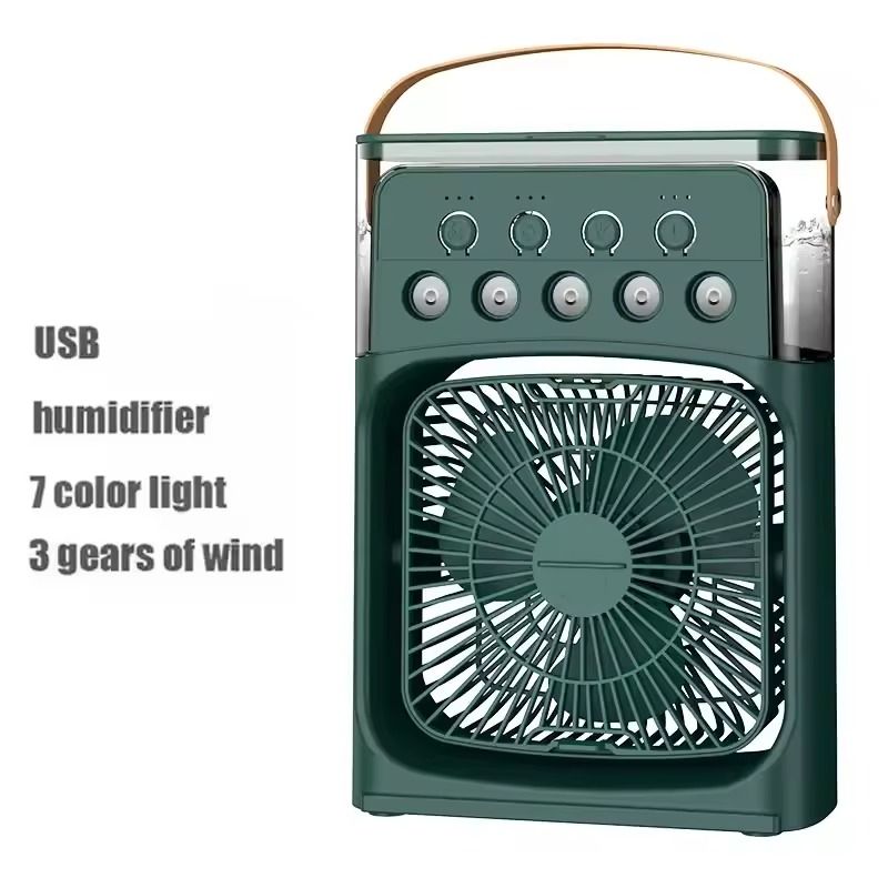 3 In 1 Portable Air Cooler Fan With Humidifier And LED Night Light 7