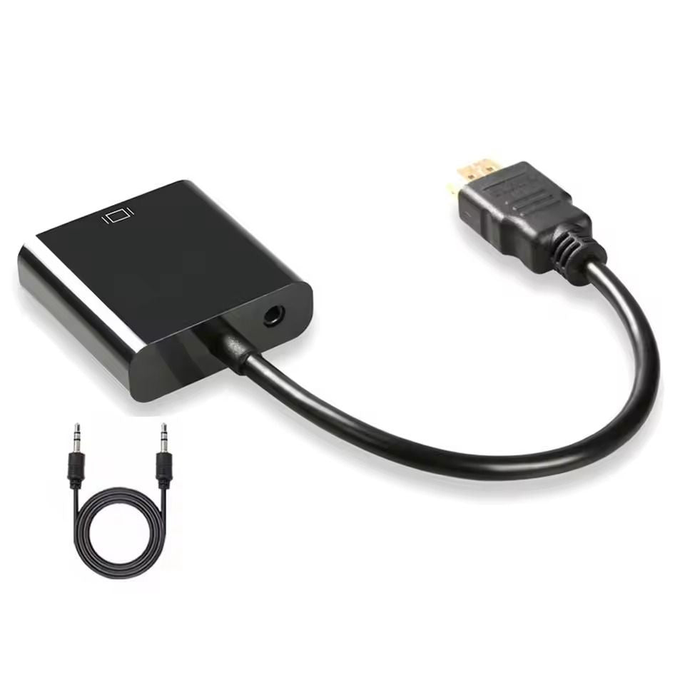 HDMI To VGA Adapter Cable For Laptop Tablet And TV Connection 8