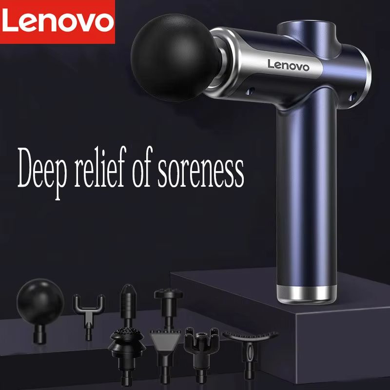 Lenovo Smart Recovery Fascia Gun LED Touchscreen Fascia Gun Deep Tissue Massage Gun 7