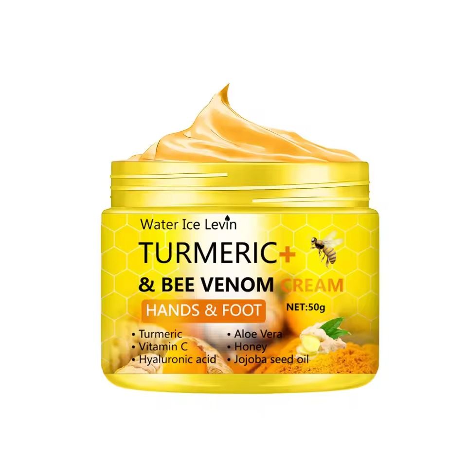 Turmeric Bee Venom Foot And Hand Repair Cream For Dry Cracked Skin 6
