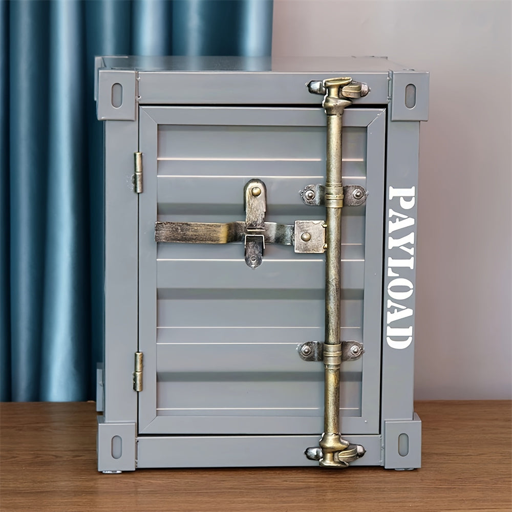 Industrial Style Cabinet Coffee Table Side Table Iron Creative Bedside Cabinet With Small Storage 2
