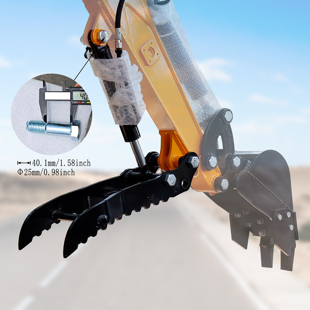 Hydraulic Thumb Clip For Mini Excavators Small Digger Attachment For Precision Digging And Durabili 4