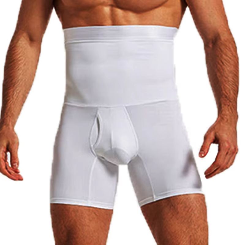 Mens Slimming Body Shaper Waist Trainer HighWaist Compression Underwear For Abdomen And Belly Cont 7