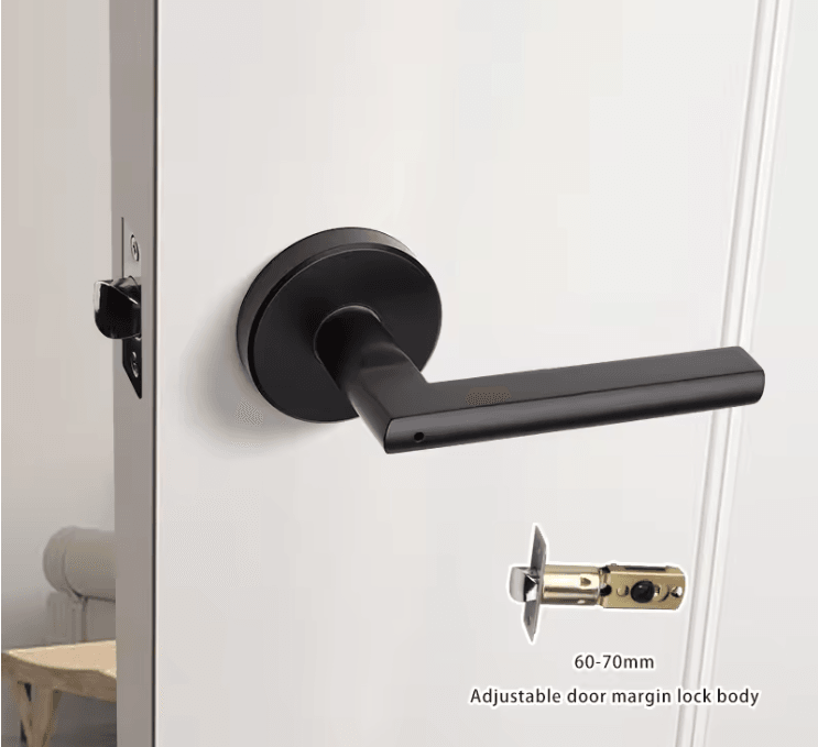 HomeGuard Stainless Bathroom Handle Lock With Indicator 4