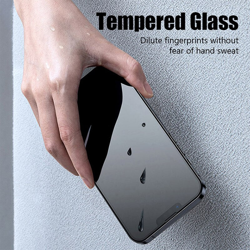 4PCS Privacy Screen Protector for iPhone Anti Spy Tempered Glass for iPhone HD Clear & Scratch Resistant