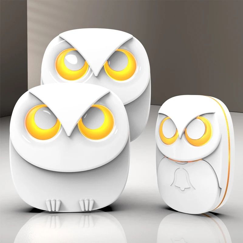 Wireless Doorbell Chime With Long Range Waterproof Outdoor Receiver 12