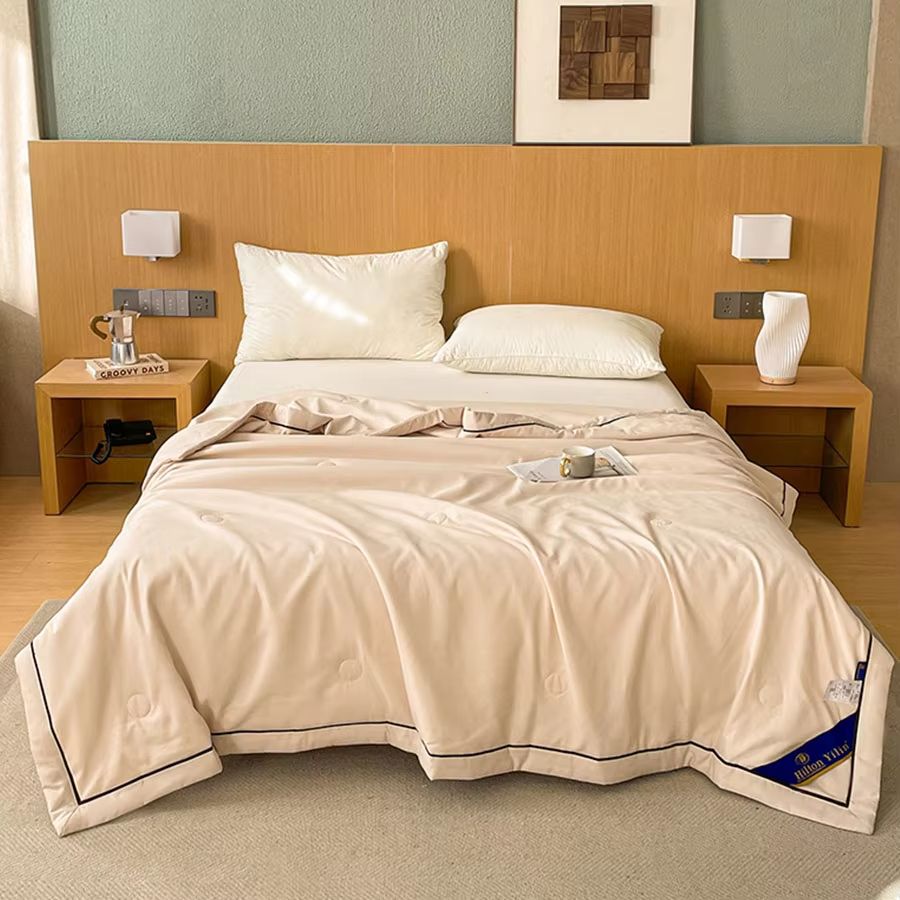 Cooling Blanket For Summer Lightweight Raw Cotton Air Conditioning Blanket For Adults And Kids 11
