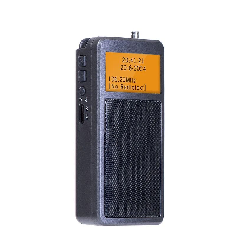 Mini Bluetooth Radio With FM Stereo And Alarm Clock Display 6