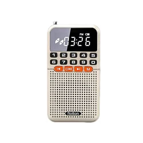 Mini Bluetooth Pocket Radio Portable FM Receiver Music Player With Flashlight 8