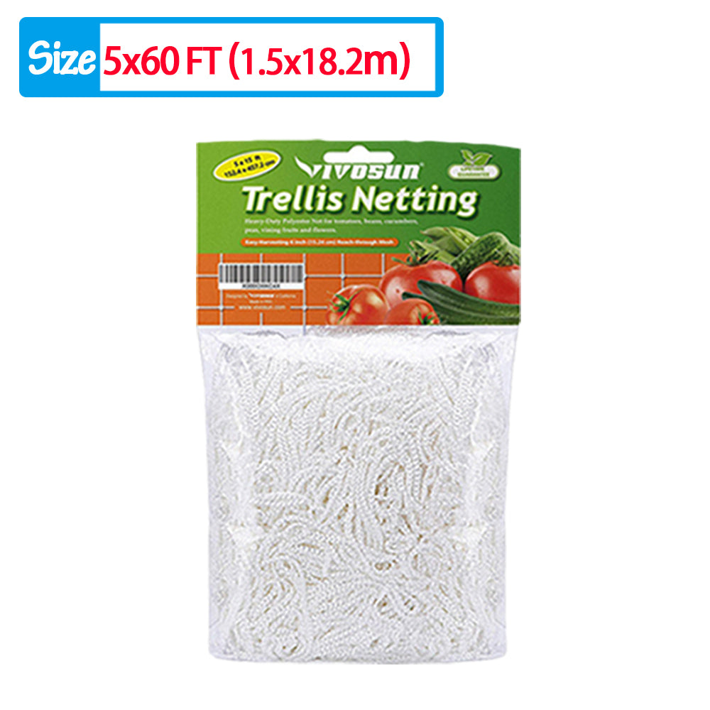 Trellis Netting For Climbing Plants HeavyDuty Garden Support Net For Vegetables Flowers Vine Orcha 10