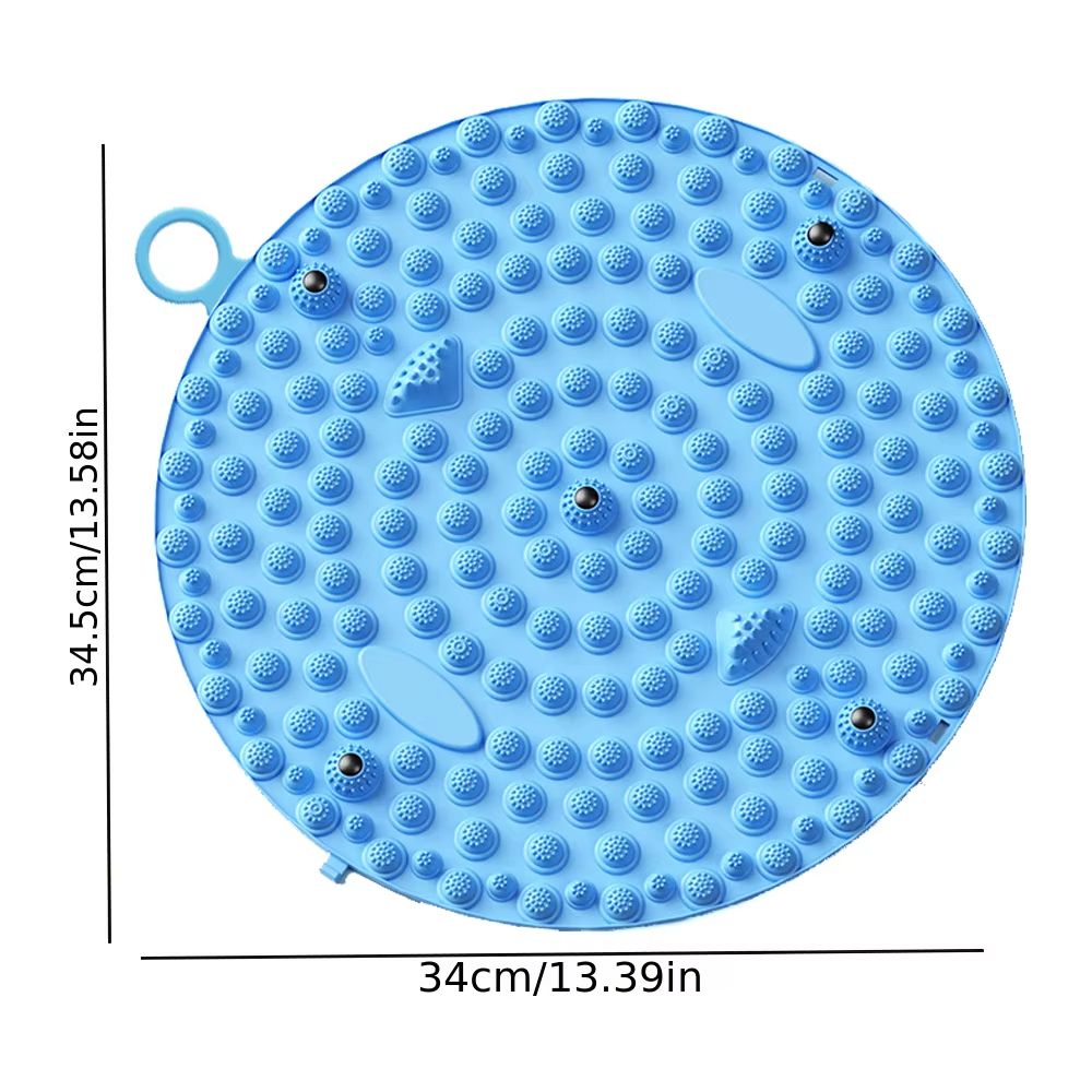Acupressure Foot Massage Pad Reflexology Mat For Pain Relief Yoga Circulation Boost 7