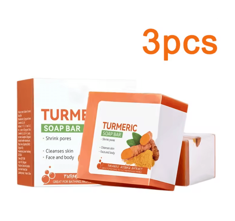 Radiant Glow Handmade Turmeric Brightening Soap 4