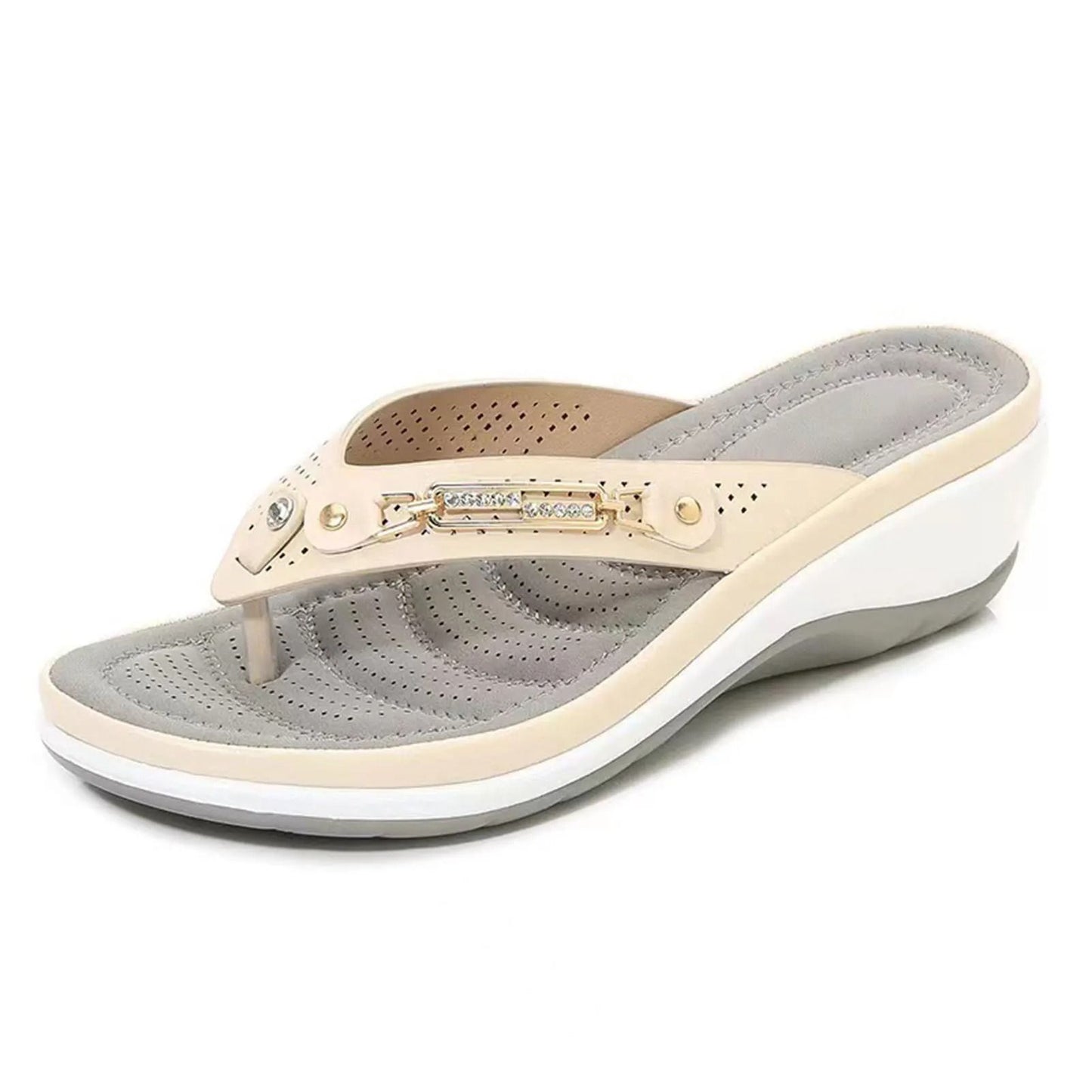 Women Slide Sandals With Open Toe And Non Slip Sole For Beach And Casual Summer Wear 7