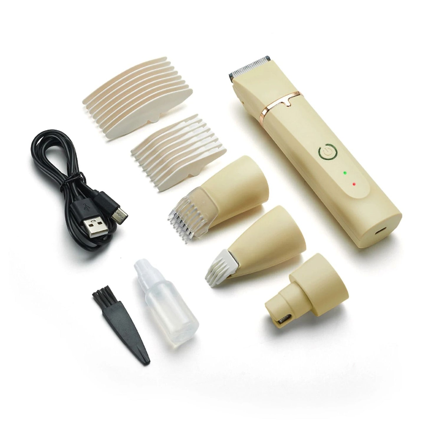 Professional 4in1 Electric Pet Grooming Kit For Dogs And Cats 9
