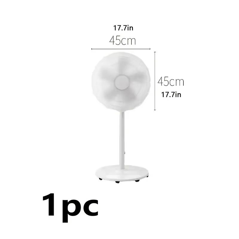 Waterproof Electric Fan Cover Dustproof Round Fan Protector For Home Storage 4