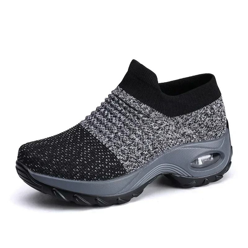Women Orthopedic Style Non Slip Platform Sneakers Breathable Wear Resistant Casual Shoes 12