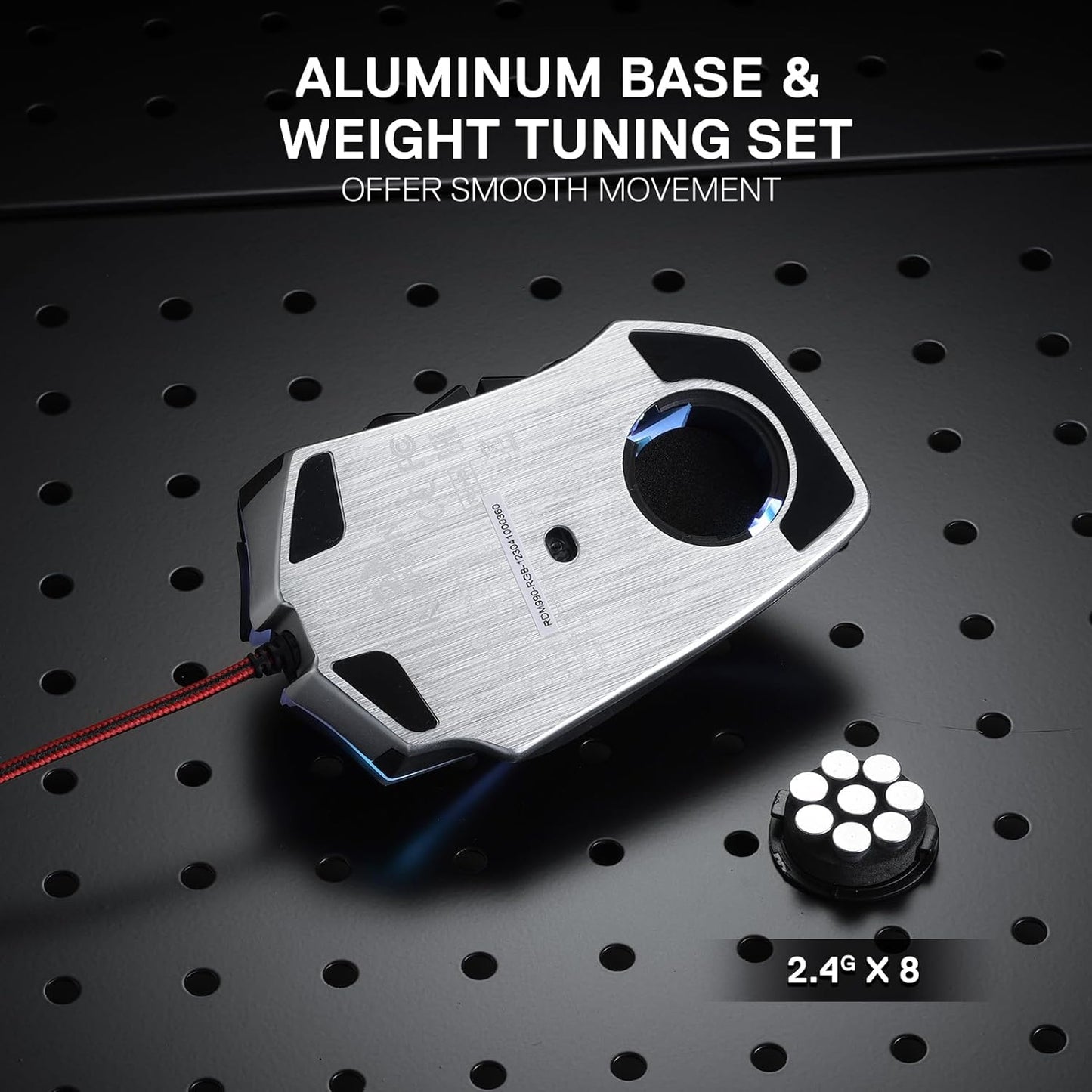 Redragon Gaming Mouse Wired RGB DPI Precision, 23 Programmable Buttons, Gaming Mouse with Macro Keys