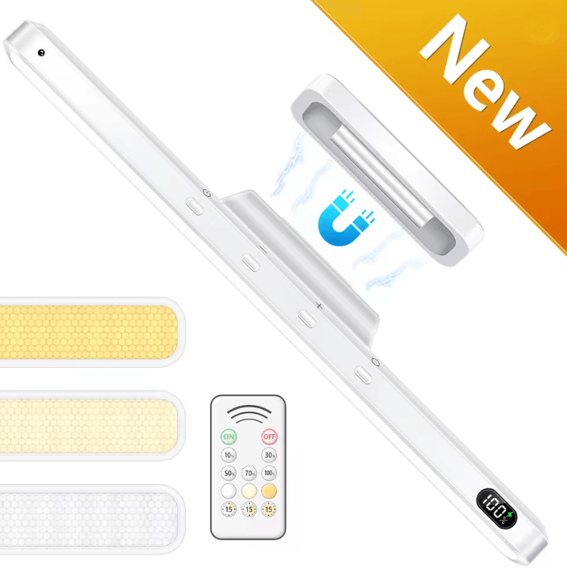 LumiGlow 5W Rechargeable Dimmable Makeup And Closet Light 8